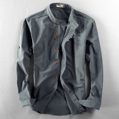 UMBERTO LORENZO COL MAO SHIRT