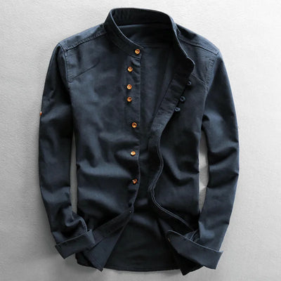 UMBERTO LORENZO COL MAO SHIRT