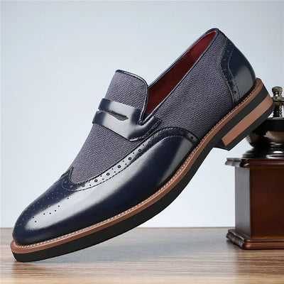 Aurelian Wingtip Elegance Loafers