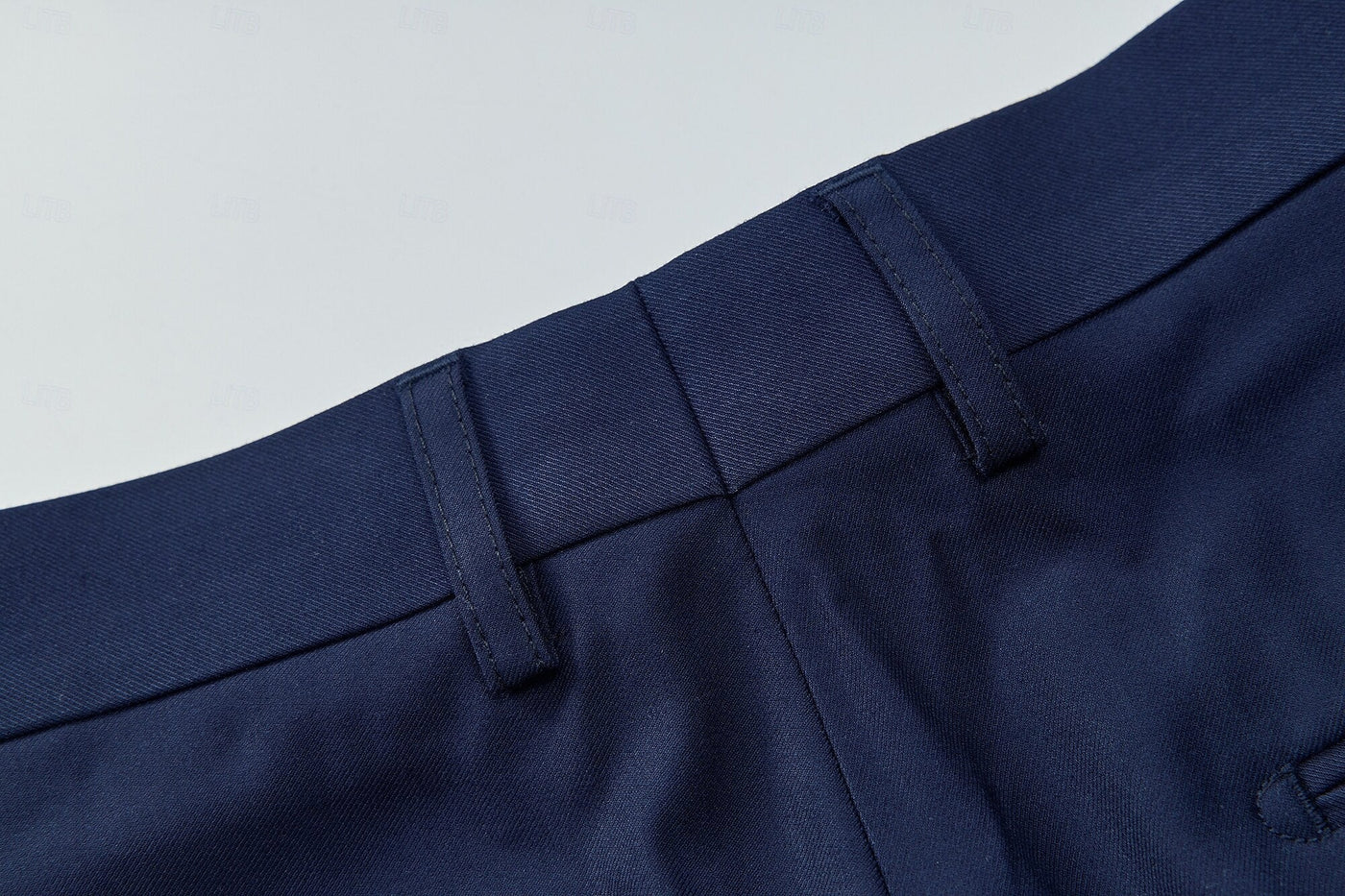 Wool Dress Pants Solid Color Pants