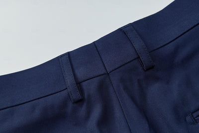 Wool Dress Pants Solid Color Pants