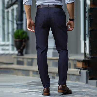 Men's Dress Pants Trousers Suit Pants Front Pocket