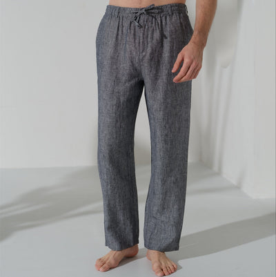 Men's Linen Pants Trousers Casual Pants