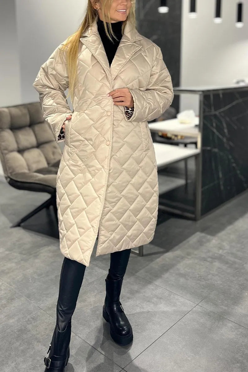 Kensington Luxe™ | Reversible Quilted Coat