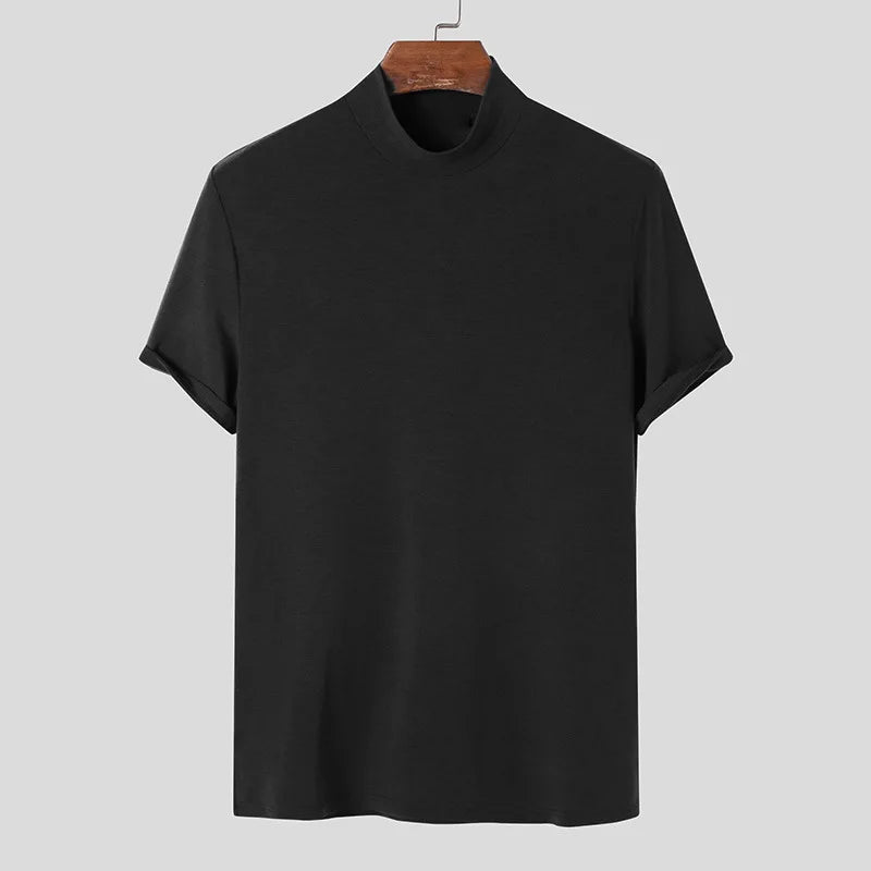 STEFANO ADRIANO SHORT SLEEVE TURTLENECK