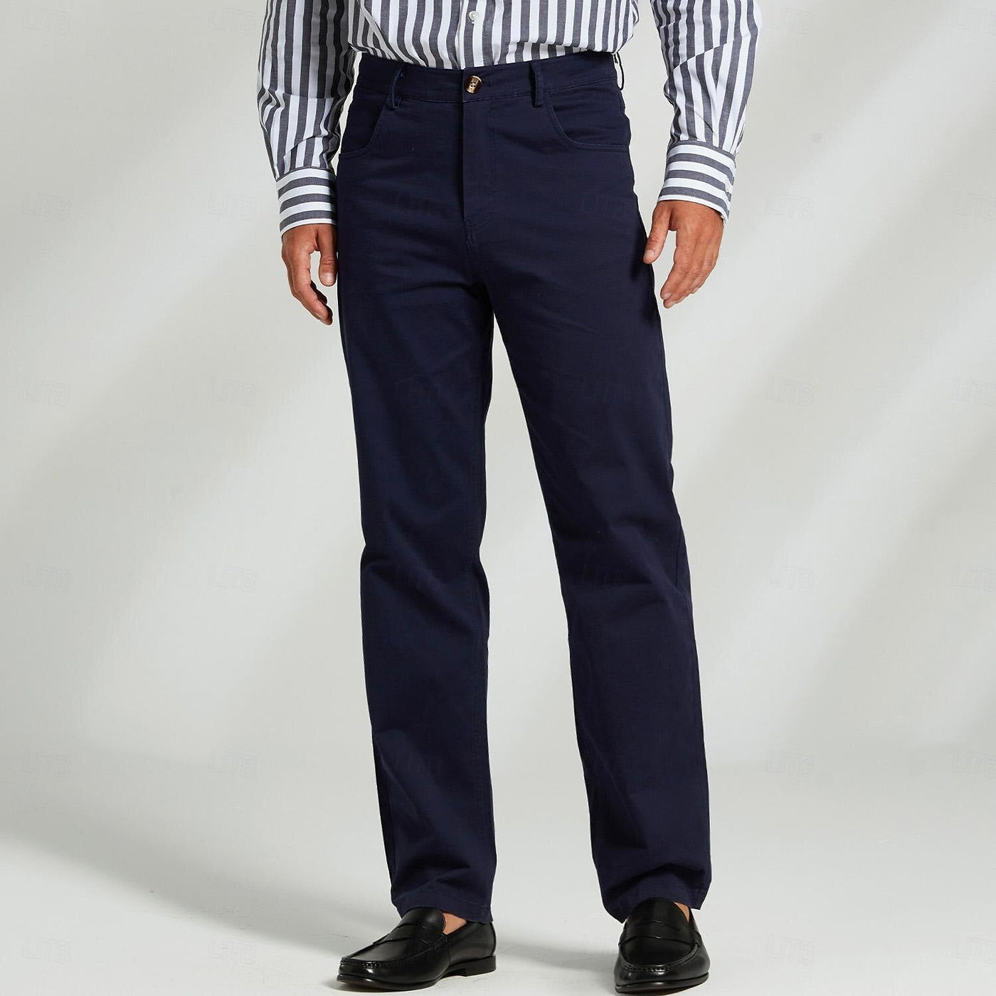 Men's Dress Pants Zipper Pocket