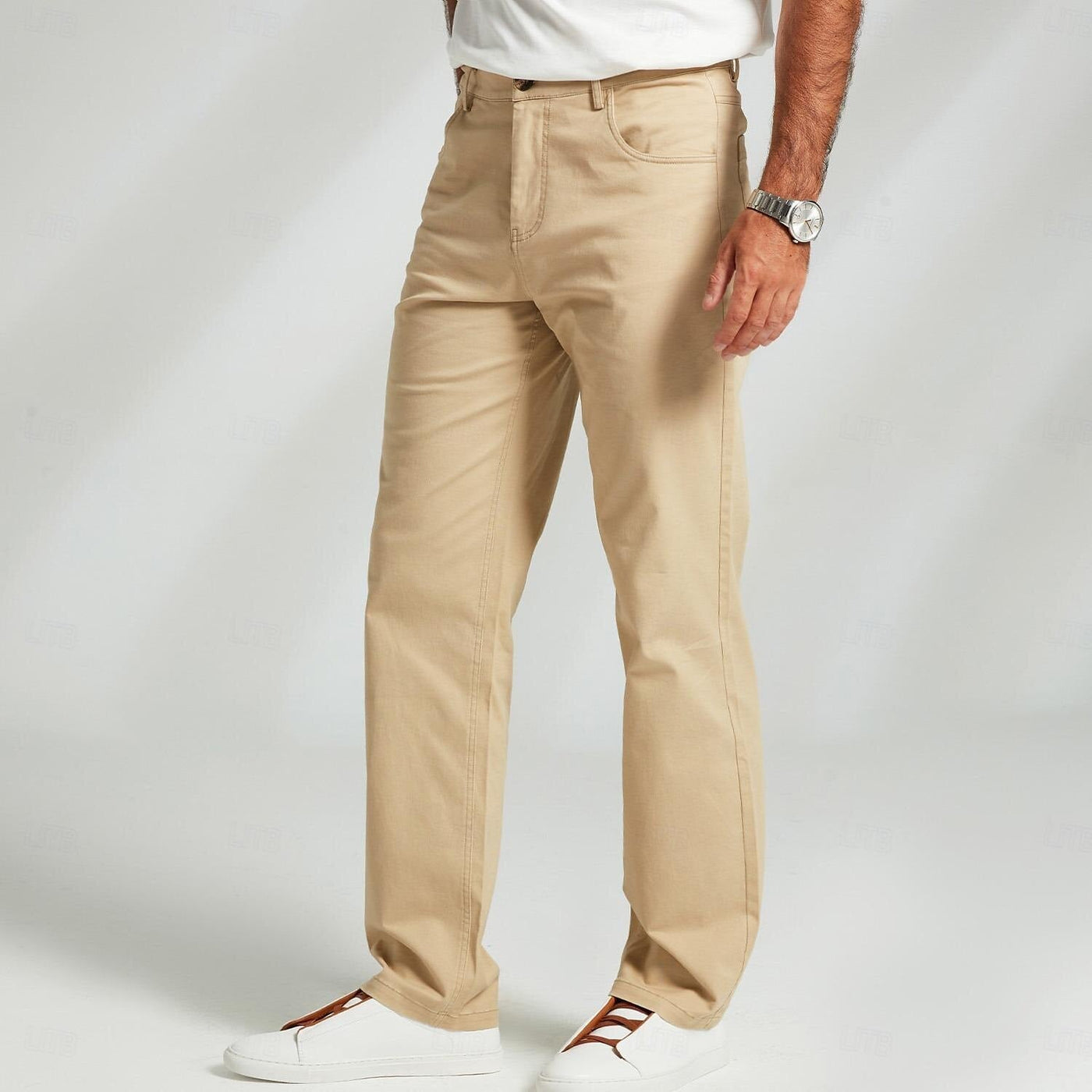 Men's Dress Pants Zipper Pocket