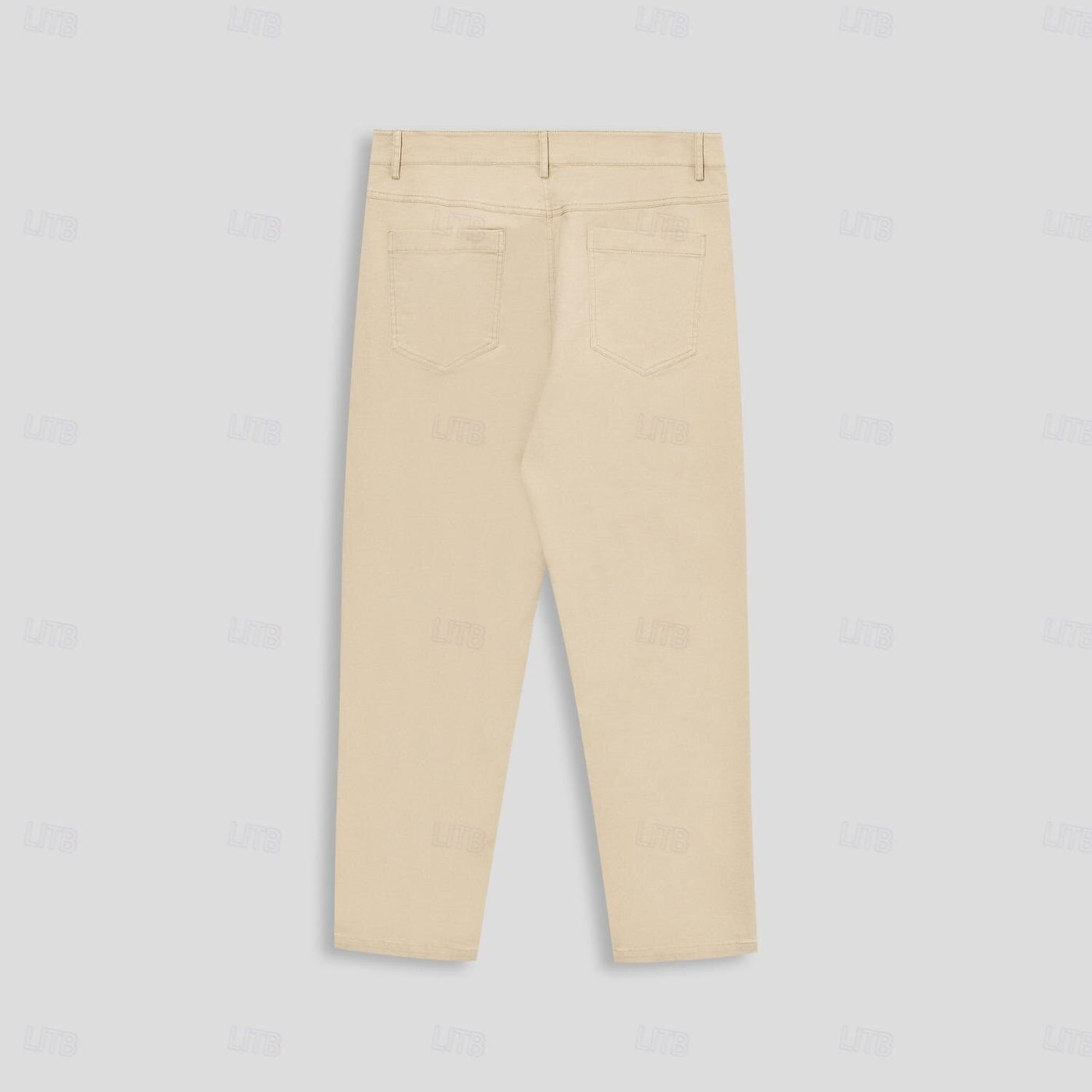 Solid Color Full Length Chinos