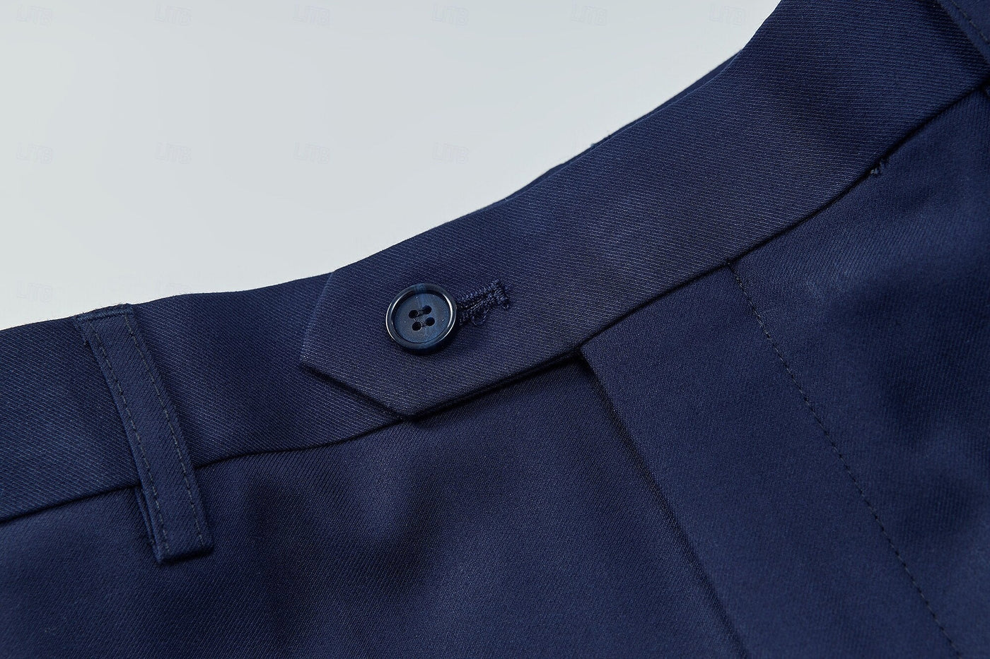 Wool Dress Pants Solid Color Pants