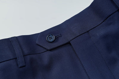 Wool Dress Pants Solid Color Pants